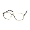 Golden Hip Hop Eyeglasses at chashma