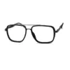 Black Lightweight Fashion Eyeglasses AT chashmah