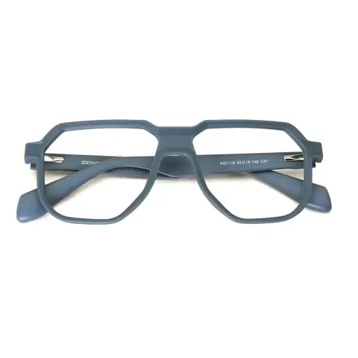 Matte Grey Fashion Eyeglasses at chashmah