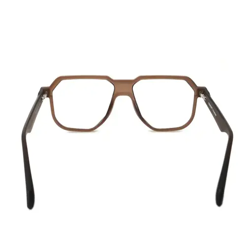 Premium Brown Bold Eyeglasses at chashma