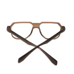 Premium Brown Bold Eyeglasses at chashma