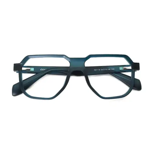 Sea Green Fashion Eyeglasses at chashmah