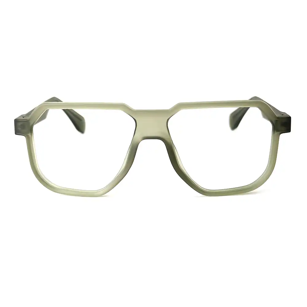 Army Green Premium Eyeglasses at chashma