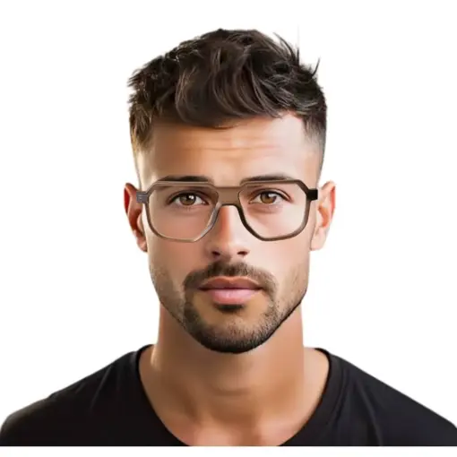 brown Eyeglasses 7118 at chashmah