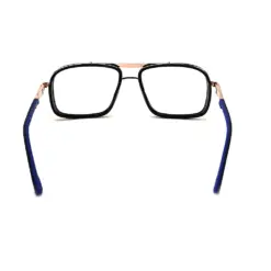 Black Gold Bold Eyeglasses at chashmah