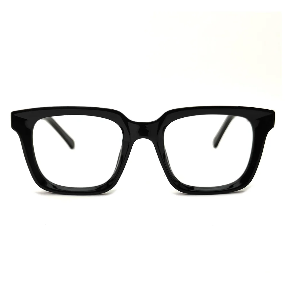 Black Square Classic Eyeglasses at chashma