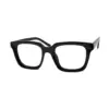 Black Square Classic Eyeglasses at chashma