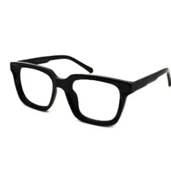 Black Square Classic Eyeglasses at chashma