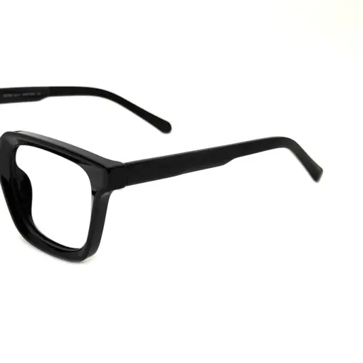 Black Square Classic Eyeglasses at chashma