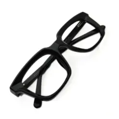 Black Square Classic Eyeglasses at chashma