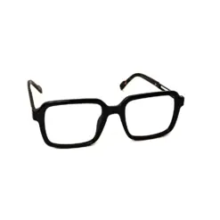 Brown Retro Square Eyeglasses at chasmah