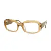 Cream Bold Celebrity Eyeglasses - 6015
