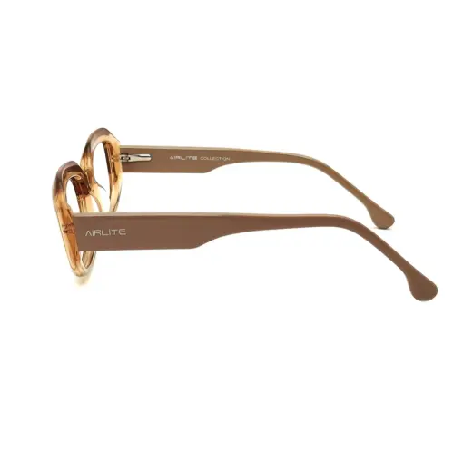 Cream Bold Celebrity Eyeglasses - 6015