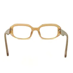 Cream Bold Celebrity Eyeglasses - 6015