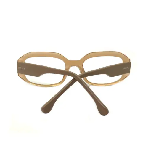 Cream Bold Celebrity Eyeglasses - 6015