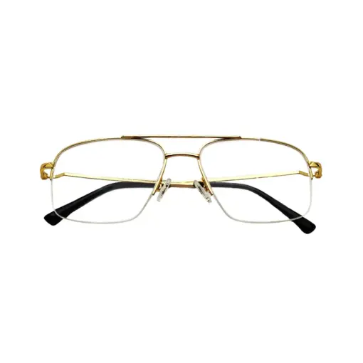 Golden Rich Turban Eyeglasses at chashmah