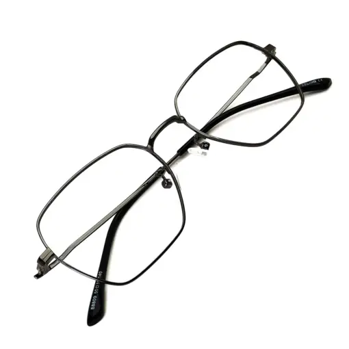 Gunmetal Square Turban Frame at chashma