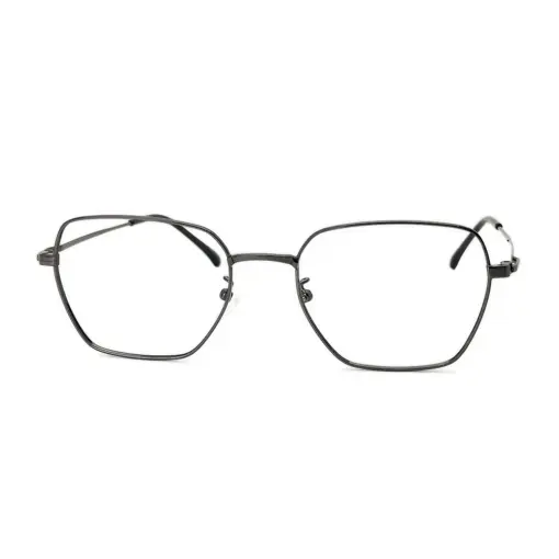 Gunmetal Square Turban Frame at chashma