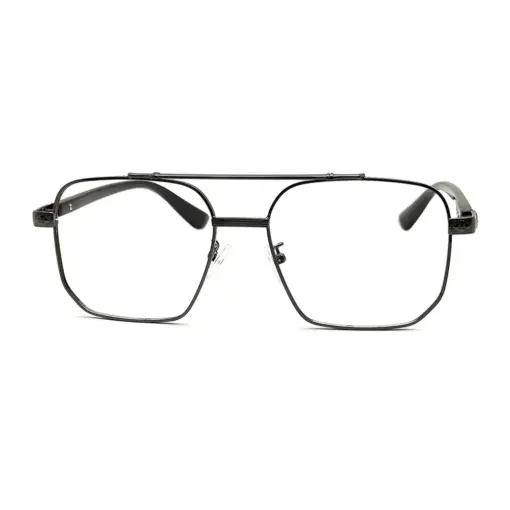Oversized Black Bold Eyeglasses at chashmah