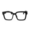 Oversized Black Bold Eyeglasses