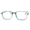 Sky Blue Modern Eyeglasses at chashmah