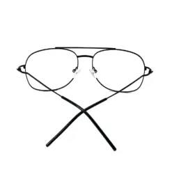 Black Aviator Turban Eyeglasses at chashma