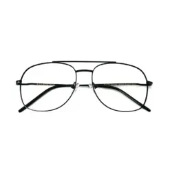 Black Aviator Turban Eyeglasses at chashma