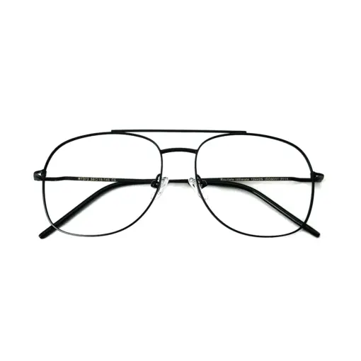 Black Aviator Turban Eyeglasses at chashma