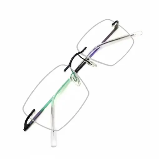 Buy Blue Thin Rimless Eyeglasses Online