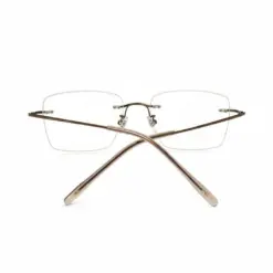 Buy Copper Brown Rimless Eyeglasses Online