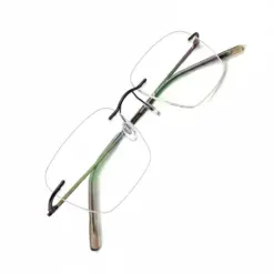 Buy Copper Brown Rimless Eyeglasses Online