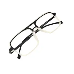 Buy Matte White Modern Eyeglasses Online