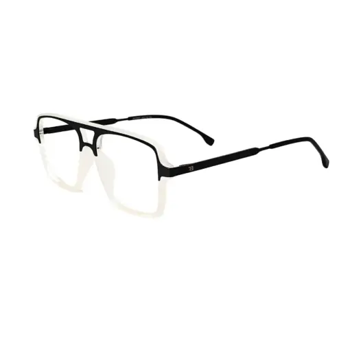 Buy Matte White Modern Eyeglasses Online