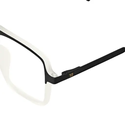 Buy Matte White Modern Eyeglasses Online