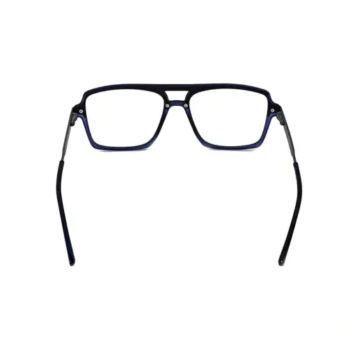 Dark Blue Modern Eyeglasses at chashma
