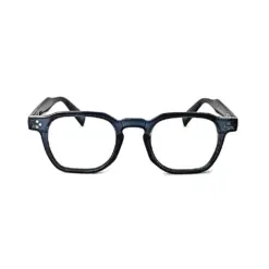 Dark Blue Stylish Eyeglasses AT chashma