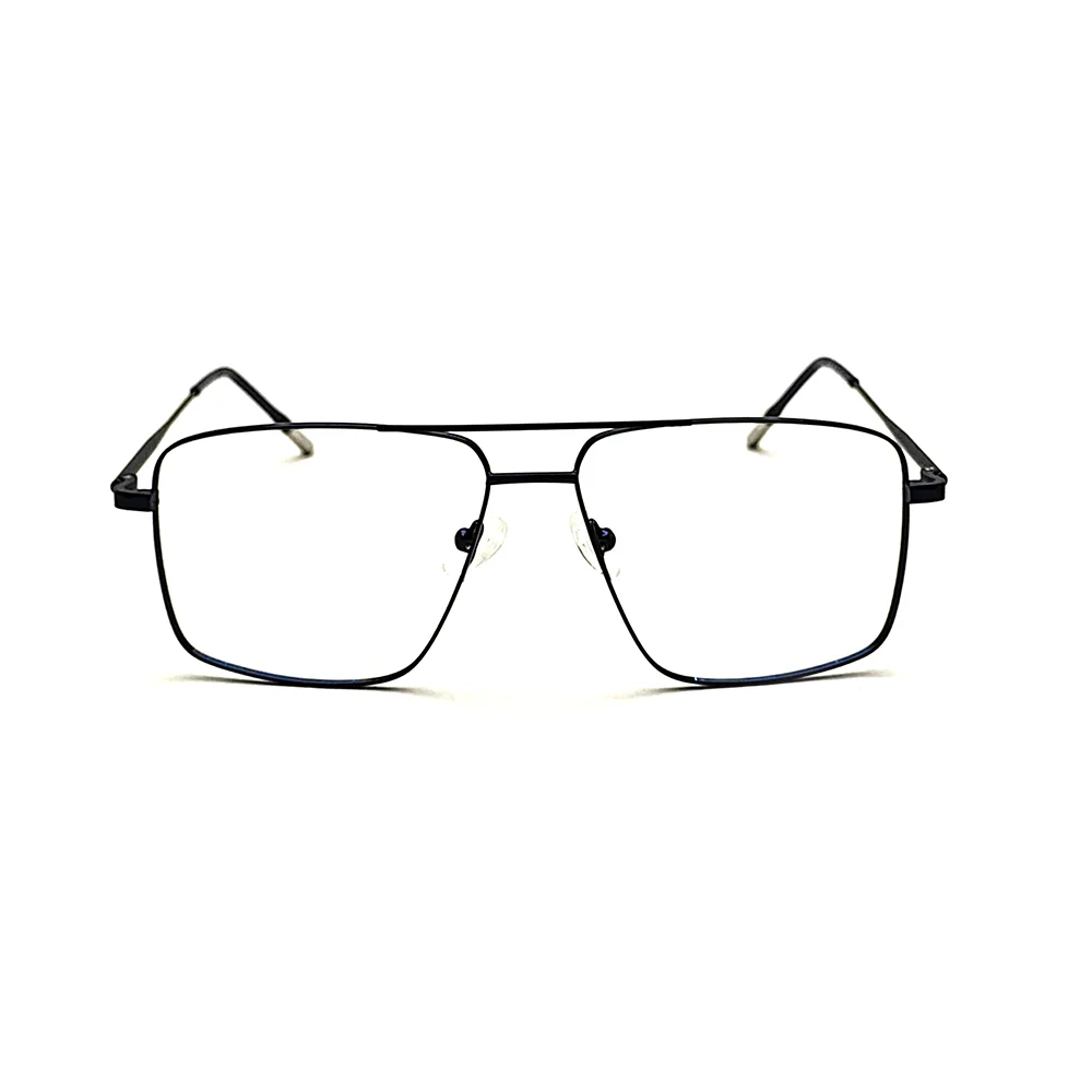 Blue Metal Eyeglasses at chashma