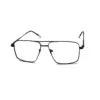 Blue Metal Eyeglasses at chashma