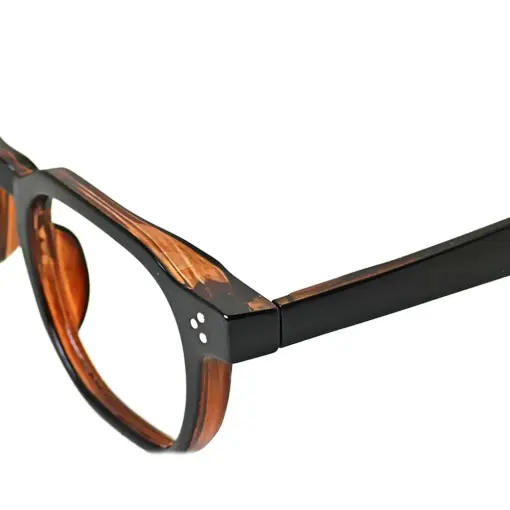 Wine Brown Fashion Eyeglasses at chashma