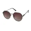 Black Round Fashion Sunglasses at chashma