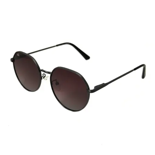 Black Round Fashion Sunglasses at chashma