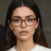Classic Brown Airlight Eyeglasses  - EA8200