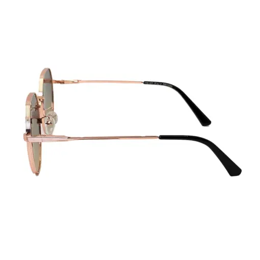 Golden Round Fashion Sunglasses at chashma