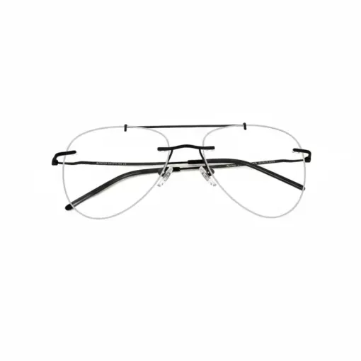 Buy Black Rimless Turban Aviator Eyeglasses Online