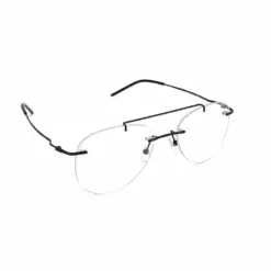 Buy Black Rimless Turban Aviator Eyeglasses Online