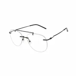 Buy Black Rimless Turban Aviator Eyeglasses Online