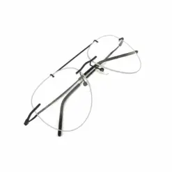 Buy Black Rimless Turban Aviator Eyeglasses Online