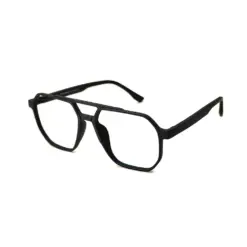 BLACK AVIATOR CLIP-ON EYEGLASSES AT CHASHMA