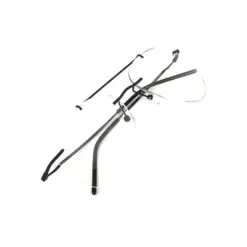 Black Rimless Turban Aviator Eyeglasses at chashma