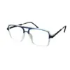 Blue White Comfortable Eyeglasses at chashmah
